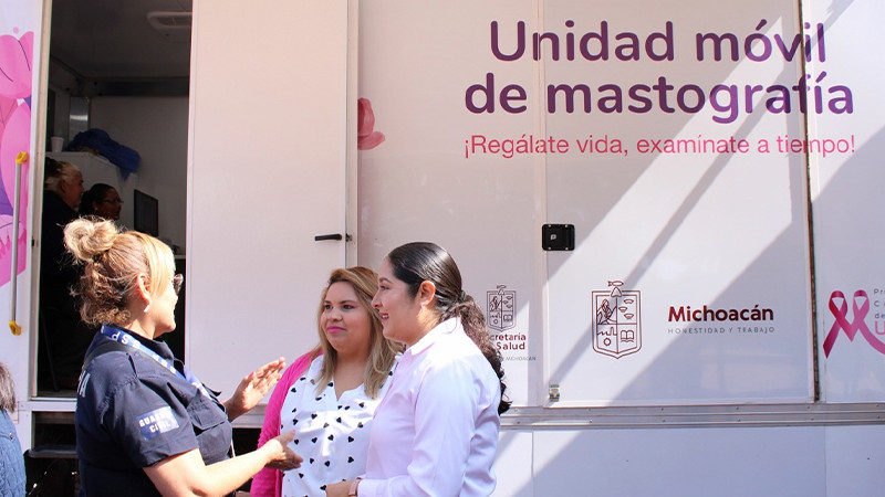Realizará Salud Michoacán mastografías gratuitas en 5 municipios