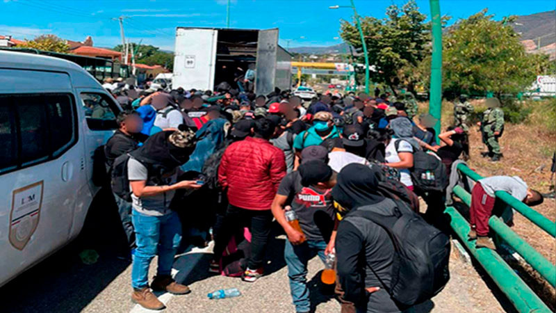 Guardia Nacional rescata a 603  migrantes de Asia, África y América en Sonora 