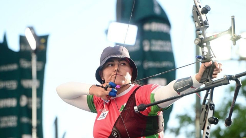  Alejandra Valencia logra plata en la Copa Mundial de Tiro Con Arco  