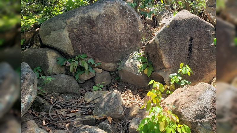 La Sabana, asentamiento prehispánico de ricas manifestaciones gráfico-rupestres, en Acapulco 