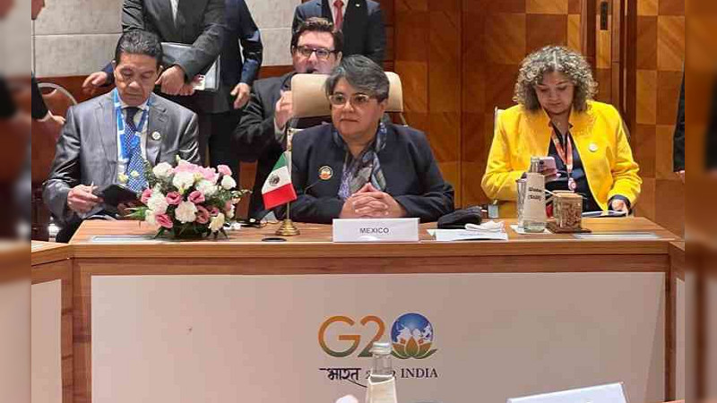 ​​​​​​​Concluye México con éxito su participación en la XVIII Cumbre de Líderes del G20 en la India 