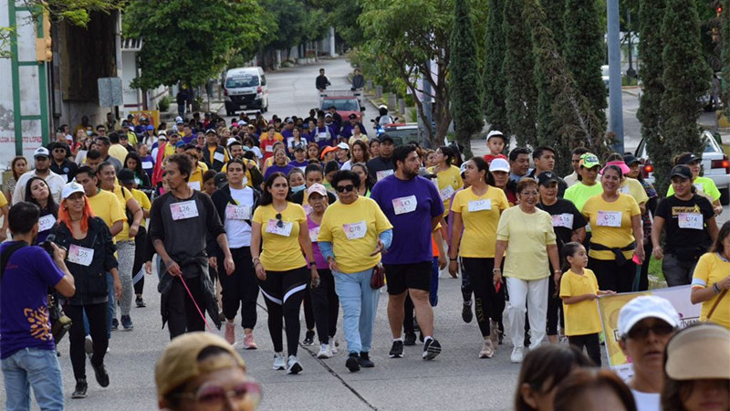 Guerrero se une en la Caminata por la Prevención del Suicidio: No estás solo 