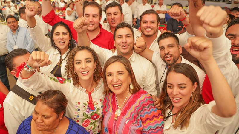 “El gobierno usará todo el aparato en favor de Claudia”: Xóchitl Gálvez 