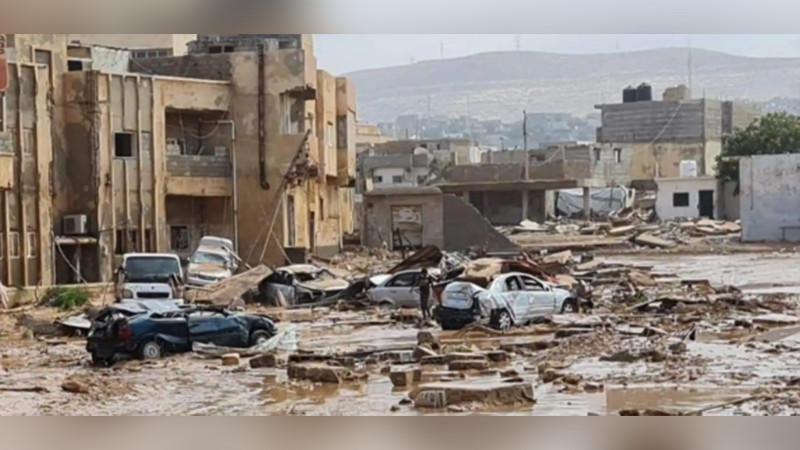 Ciclón Daniel causa estragos en Libia y deja 2,000 fallecidos 