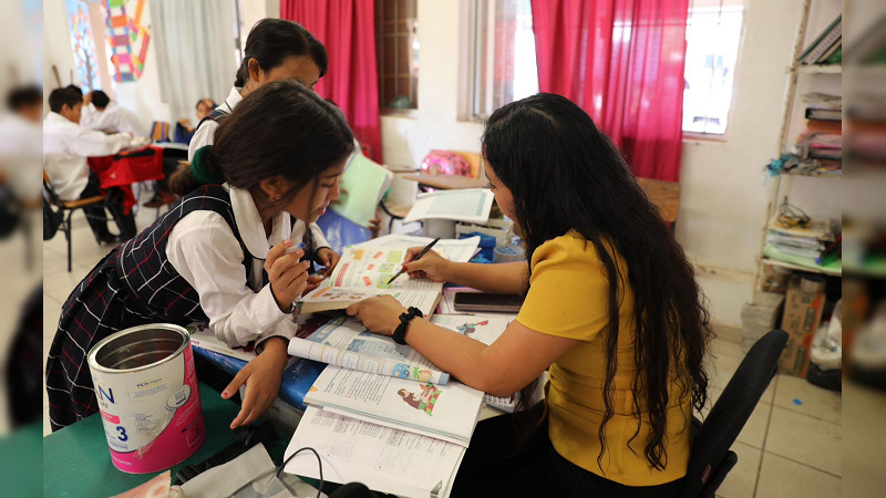 Con Bedolla, Michoacán recuperó la rectoría de la educación 