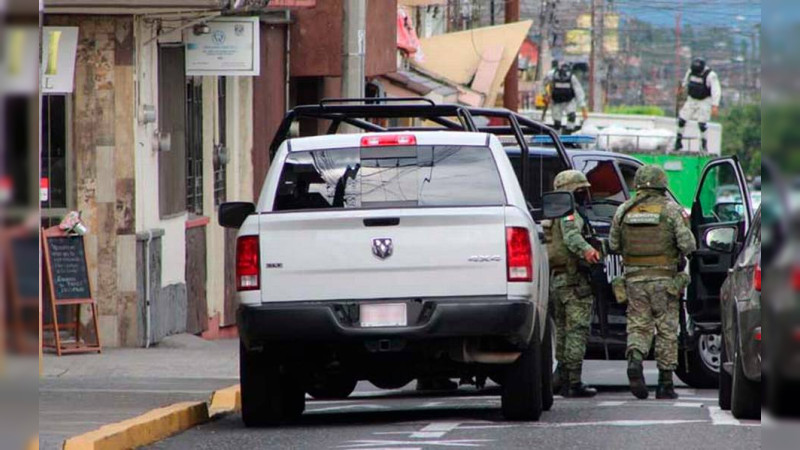 Se registra balacera en Uruapan 
