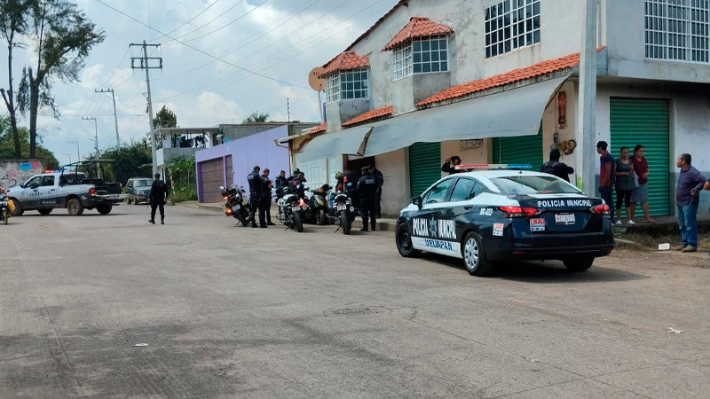 Atacan a balazos a un hombre, al oriente de Uruapan, se encuentra grave 