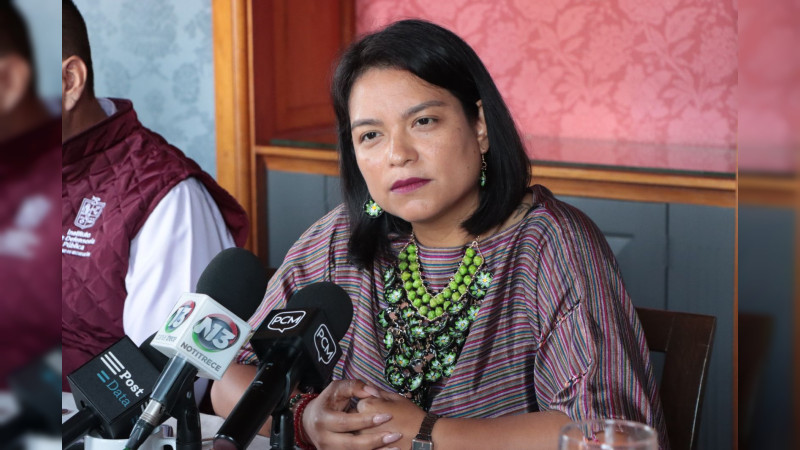 Michoacán listo para un proceso electoral apegado al Estado de Derecho; Erendira Isauro 