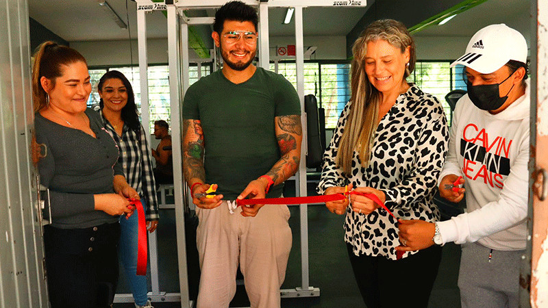Se reapertura Gimnasio Coleman-IMCUFIDE en Unidad Deportiva Morelos-INDECO 