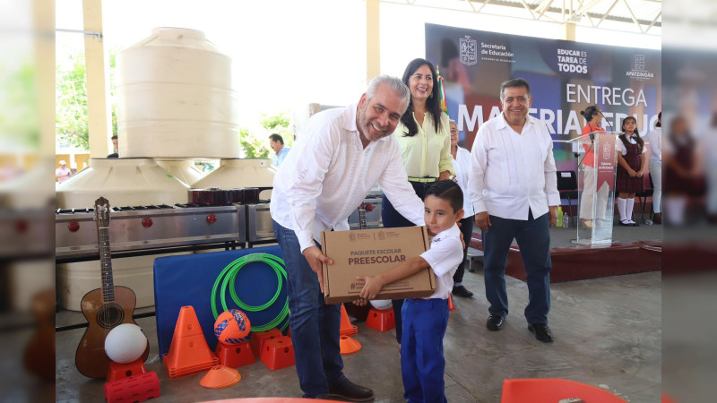 Sin precedentes, inversión de más de mil mdp a las escuelas: SEE Michoacán