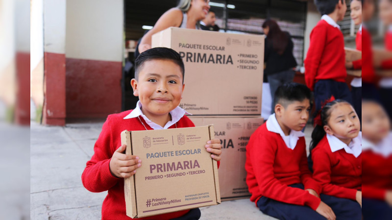 Sin precedentes, inversión de más de mil mdp a las escuelas: SEE Michoacán