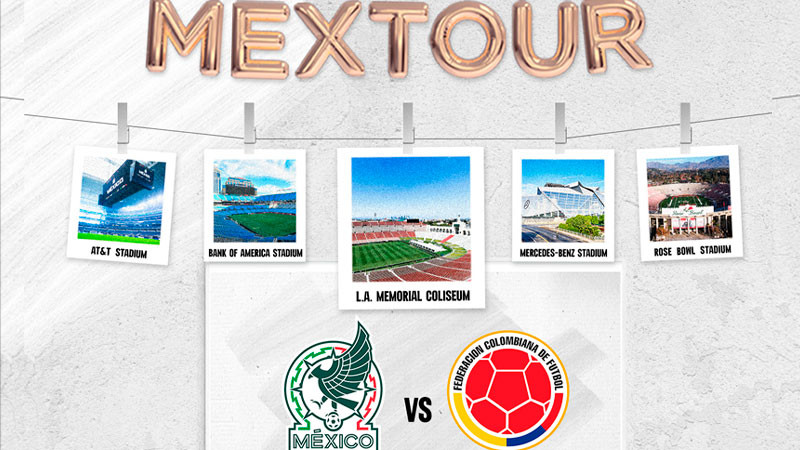 México y Colombia se enfrentarán el 16 de diciembre en juego amistoso 