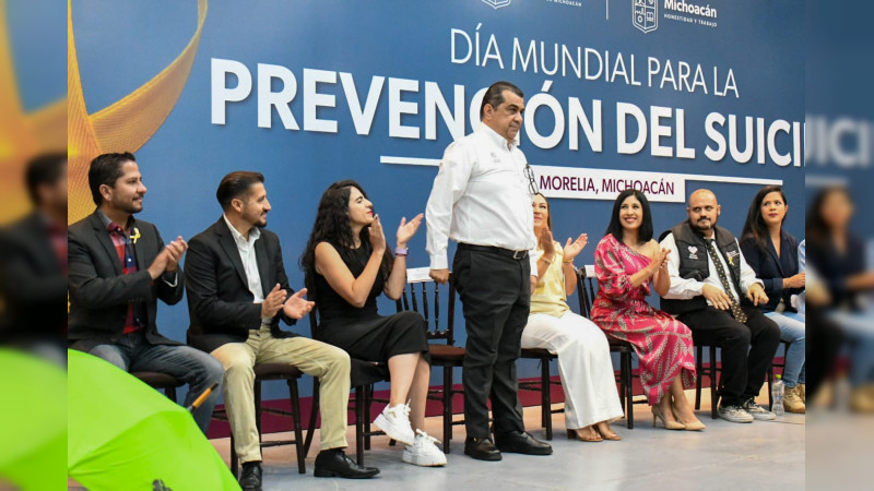  Michoacán, con acciones permanentes para revertir el suicidio: SSM
