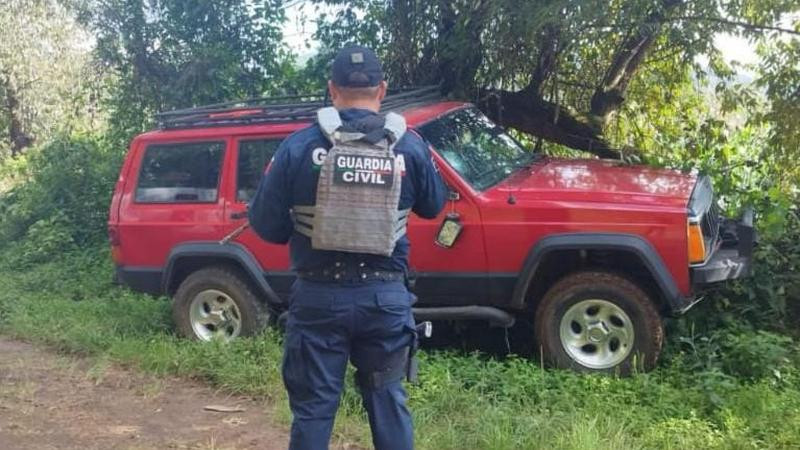 Guardia Civil recupera 7 vehículos en las últimas horas en el estado de Michoacán