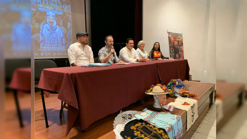 Invita Sectur a celebrar el Día del Artesano Michoacano en Nuevo Parangaricutiro