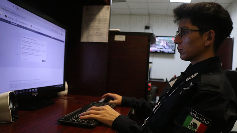 En Michoacán Policía Cibernética ha atendido más de 3 mil incidentes en la web 