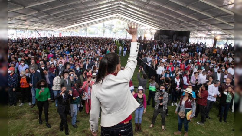 Sheinbaum iniciará en Morelia nueva gira como virtual candidata a la Presidencia de México 