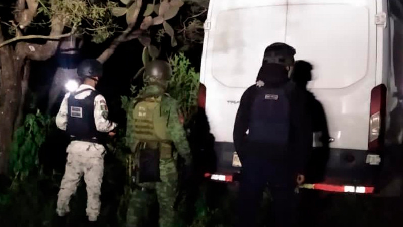 Michoacán: detienen a 7 personas y recuperan 10 vehículos con reporte de robo