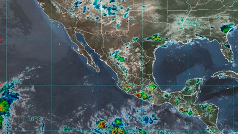 Se esperan lluvias puntuales muy fuertes en zonas de Michoacán 