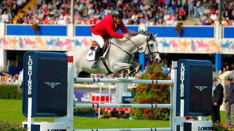Equipo mexicano de salto compite en la final de la Copa de Naciones 2023 