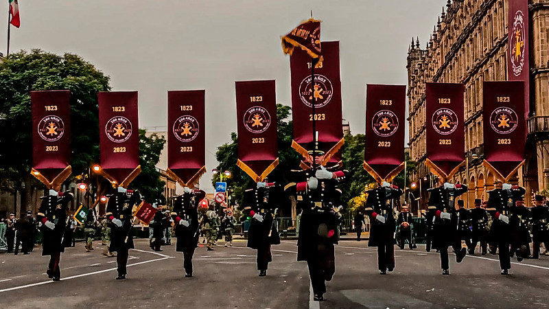 Más de 14 mil soldados desfilarán por el 213 aniversario del inicio de la lucha de Independencia, en CDMX 