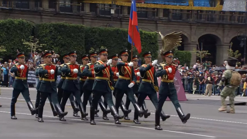 Embajada de Ucrania protesta por inclusión del Ejército ruso en desfile del 16 de septiembre: “Sus botas y manos están manchadas de sangre” 