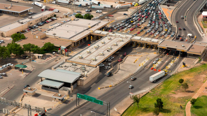 Suspenden operaciones de carga en el Puente de las Américas; SRE prevé pronta reapertura 