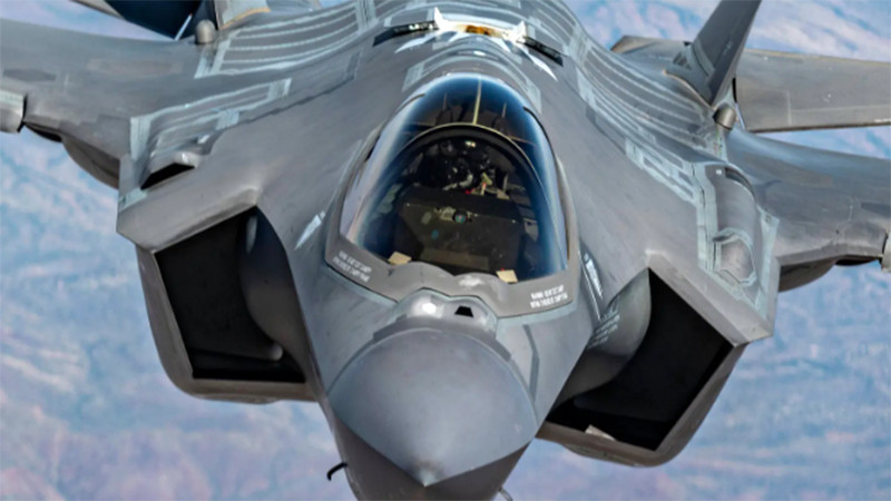 Avión de combate F - 35 desaparecido tras eyectar al piloto en Estados Unidos 