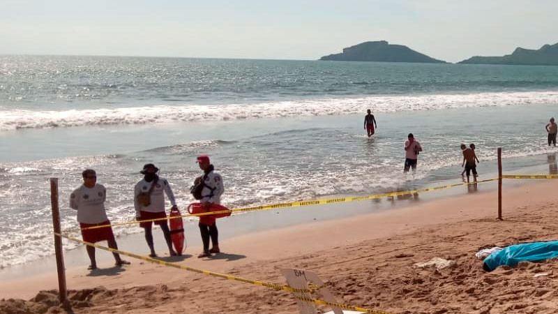 Joven turista, originario del EdoMex, muere ahogado en Mazatlán al rescatar a niña 