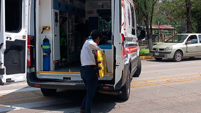 Atropellan a estudiante en la calzada Juárez, en Morelia, resultó lesionado 