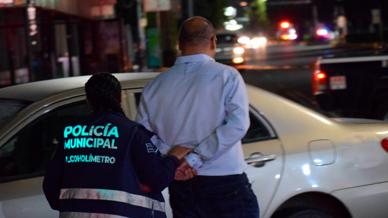 Detienen a 32 personas, durante festejos patrios en Querétaro 