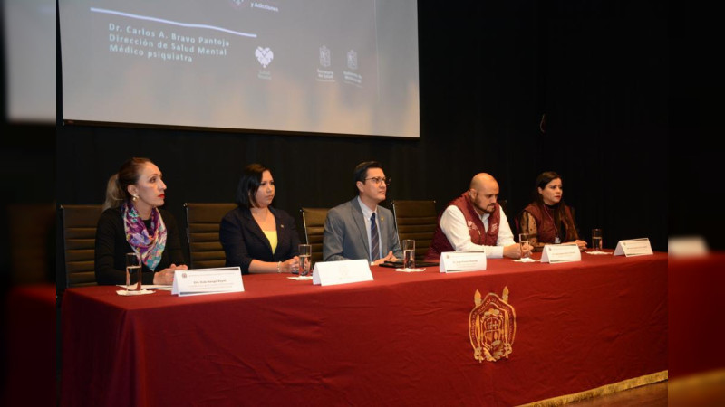 Suman fuerzas SSM y UMSNH en pro de la salud mental de las y los universitarios