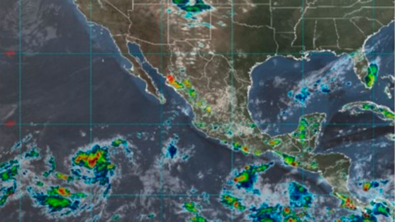 Cielo nublado con lluvias puntuales fuertes y descargas eléctricas en Michoacán 
