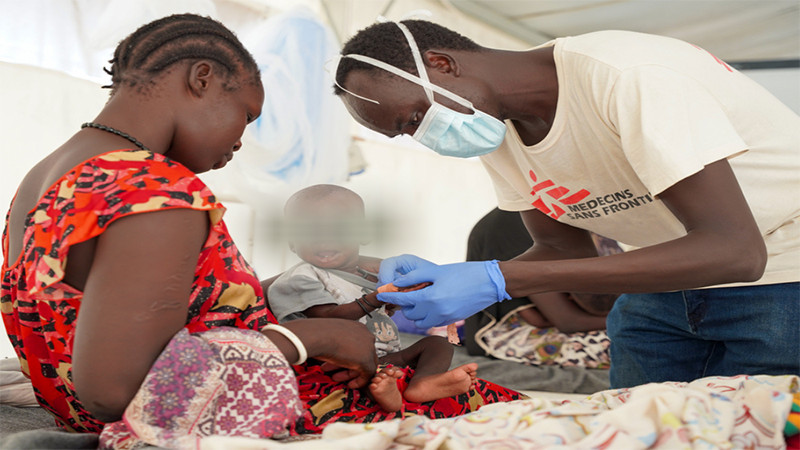 ONU: más de mil 200 niños menores de cinco años perdieron la vida en Sudán por sarampión y la desnutrición 