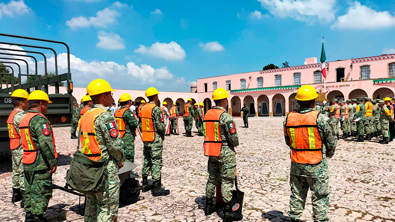 Participa la XXI Zona Militar en Simulacro Nacional de sismo