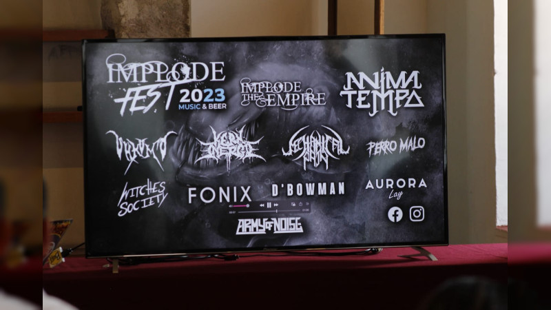 Participarán 11 bandas el próximo 7 de octubre, en el Jardín del Orquidiario