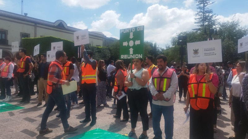 En Querétaro, participan más de 800 mil en simulacro nacional: PC