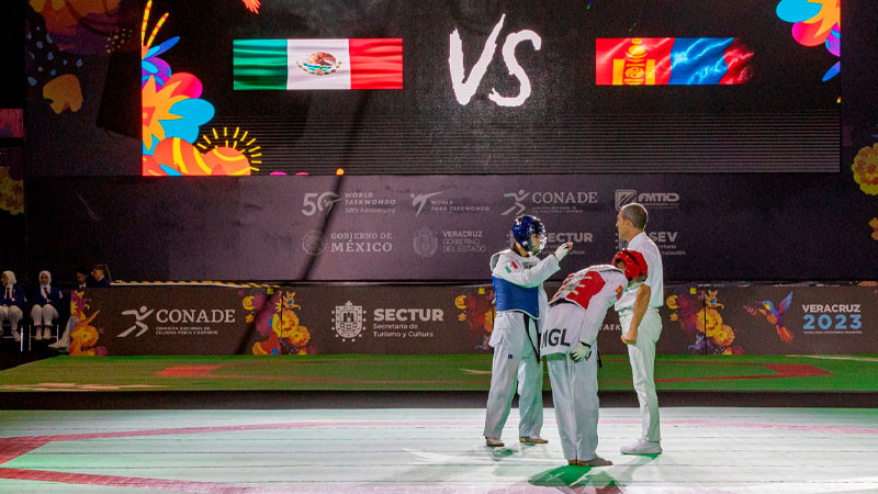 México suma 6 medallas en Grand Prix de Para Taekwondo Veracruz 2023 