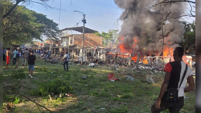 Dos personas fallecen en ataque a estación de policía en Timba, Colombia 