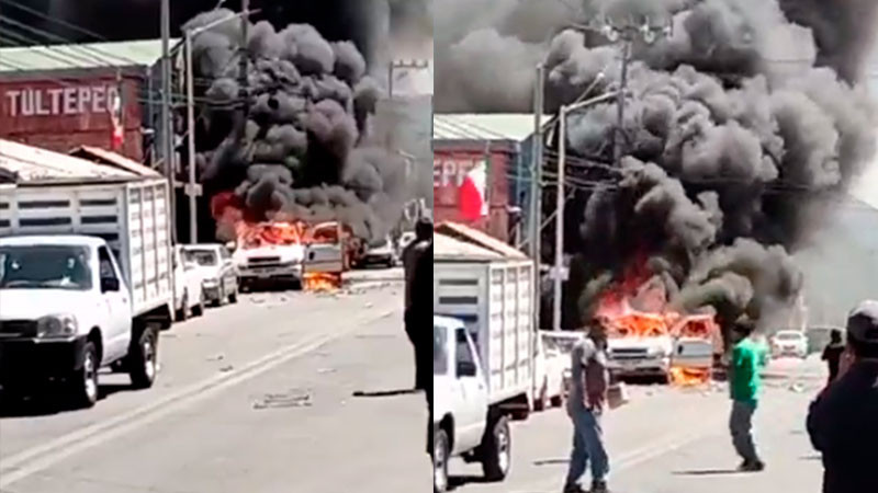  Explota camioneta cargada de pirotecnia en Tultepec 