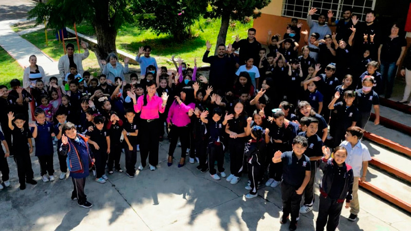 Escuela de Tiempo Completo de Cointzio es ejemplo en Michoacán: SEE 