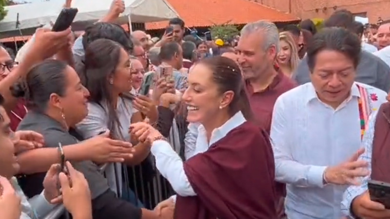 No habrá "dedazo" en elección de candidatos de Morena: Sheinbaum 