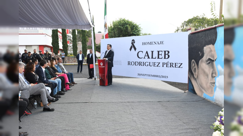 Apagaron la vida de Caleb Rodríguez, pero su luz seguirá encendida: Memo Valencia