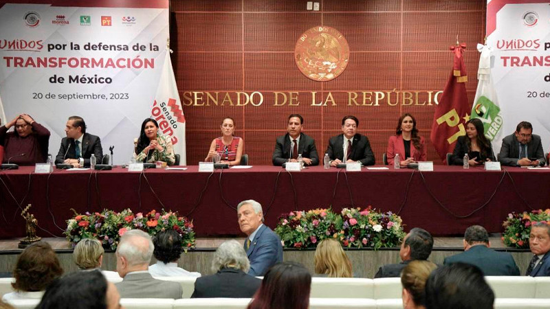 “Hay unidad en los principios, en las causas y en el proyecto de transformación”: Sheinbaum 