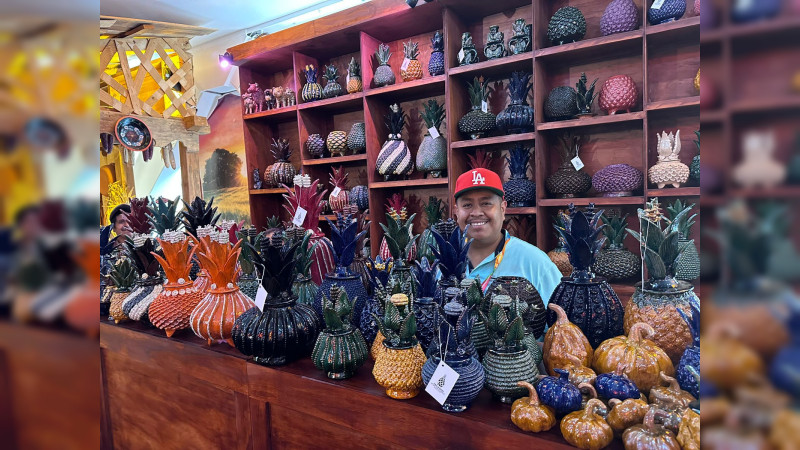 Reposiciona Gobierno de Bedolla actividad artesanal: IAM