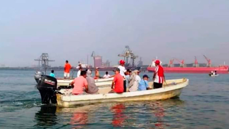 Marina culpa a pescadores por muerte de compañero en choque entre embarcaciones 