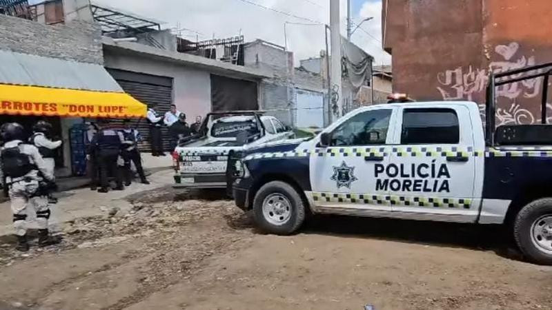 Localizan cadáver con huellas de violencia en Morelia; fue reportado por vecinos de la zona 