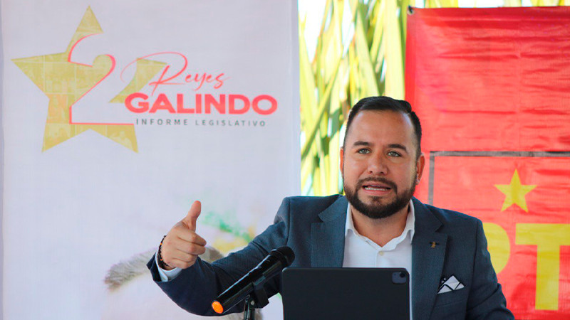 En una gran fiesta popular Reyes Galindo rendirá su Segundo Informe Legislativo 