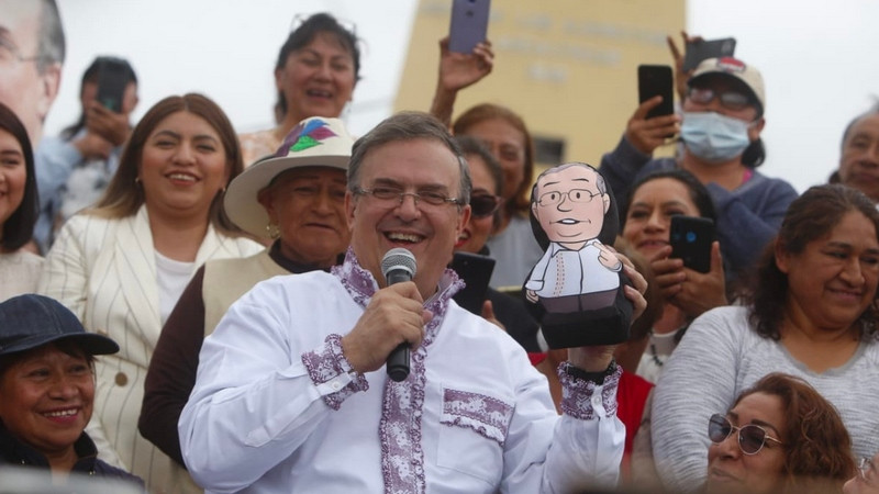 Ebrard insiste en candidatura de Morena a la Presidencia; inicia recorridos por México 