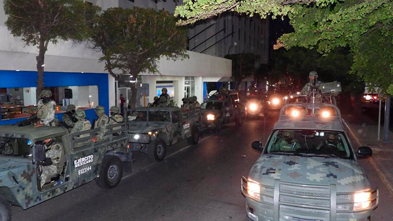 Arriban 300 elementos del Ejército a Sinaloa para reforzar seguridad en la entidad  